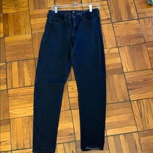Dark blue skinny jeans